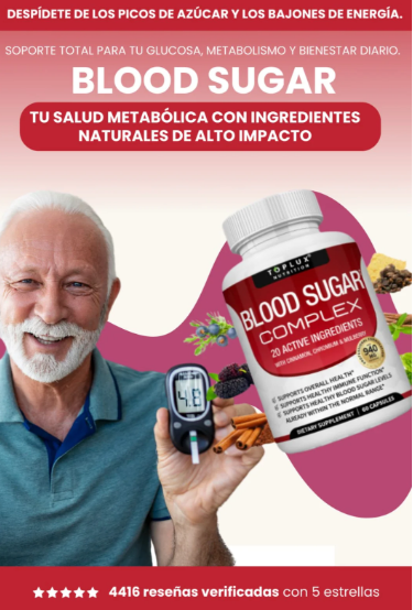 Blood Sugar Complex - 20 Vitaminas y Minerales
