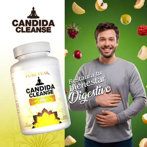 Candida Cleanse - Soporte para Intestino y Colon Tt