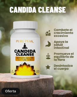 Candida Cleanse - Soporte para Intestino y Colon Tt