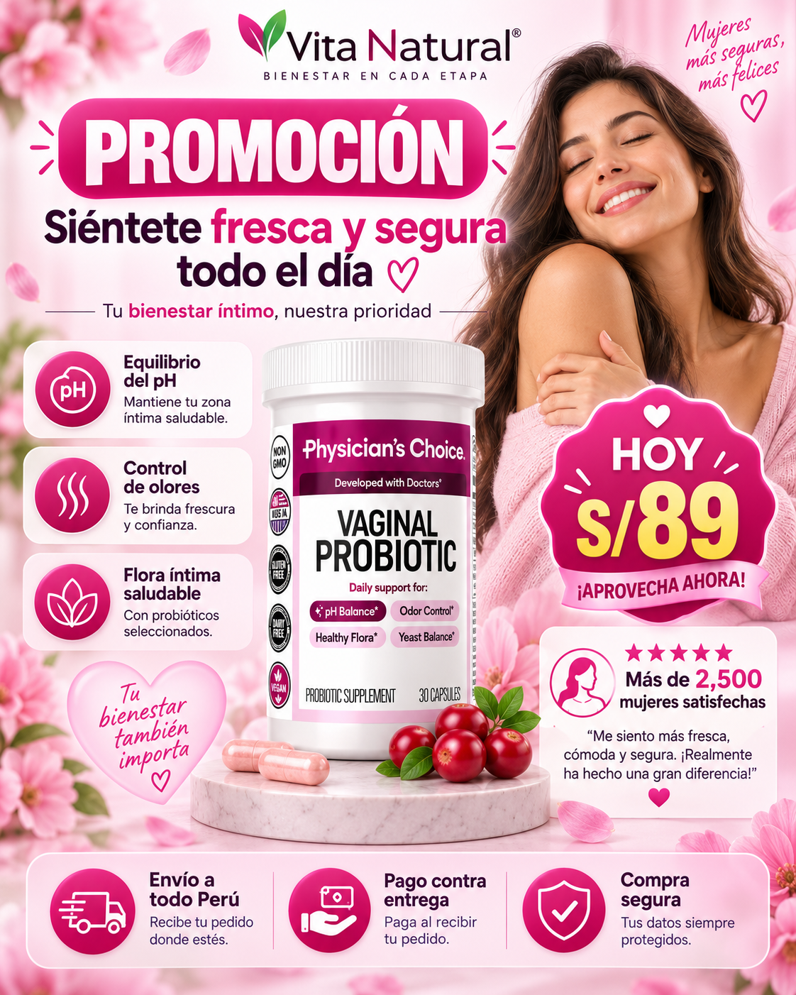 VAGINAL PROBIOTIC PHYSICIAN'S