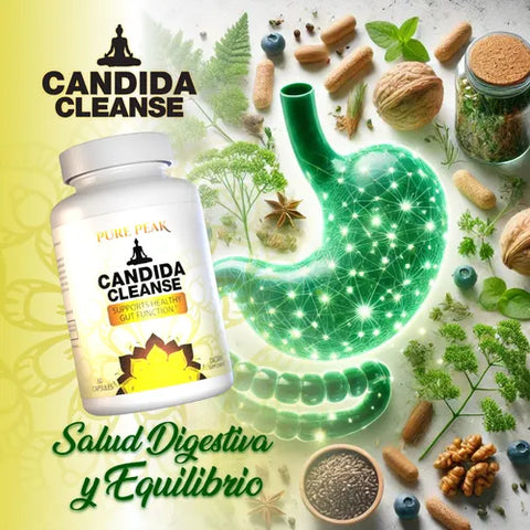 Candida Cleanse - Soporte para Intestino y Colon Tt